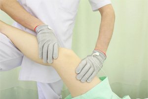 プロテクノPNF　膝の施術